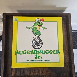 HUGGERMUGGER JR. The “Mystery Word" Game, 1992, Junior Educational (COMPLETE)